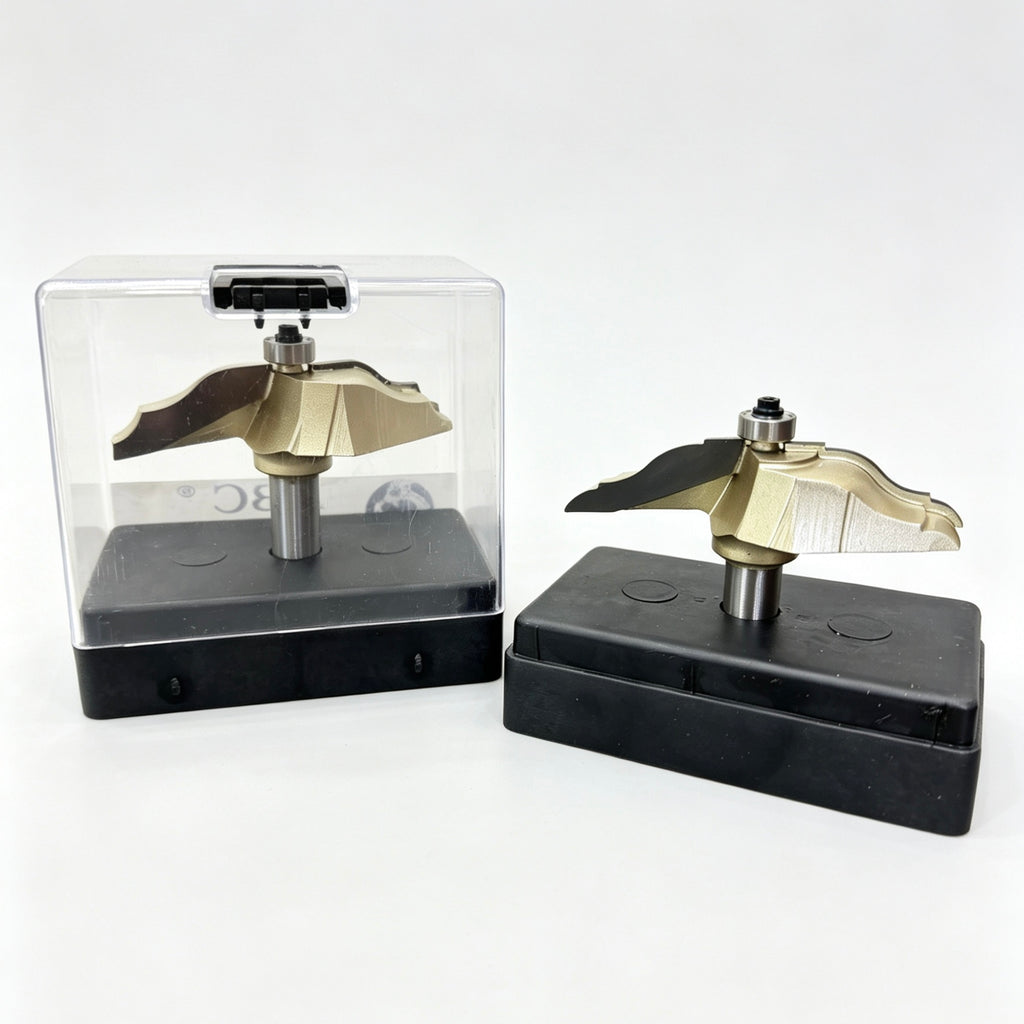 Professional-grade woodworking router bits