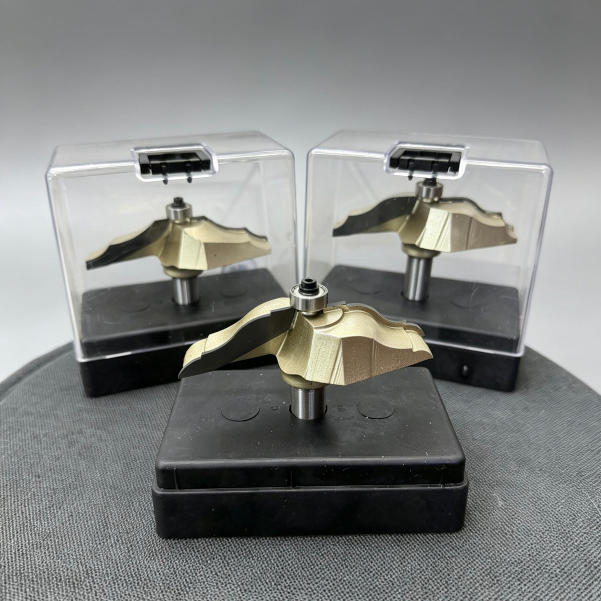 Professional-grade woodworking router bits